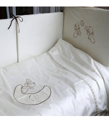 Комплект сменного белья в кроватку 3 предмета Makkaroni Kids Сказка маленького принца (Маккарони Кидс)