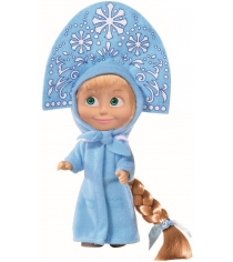 Кукла Маша в наряде снегурочки Маша и Медведь 9301680