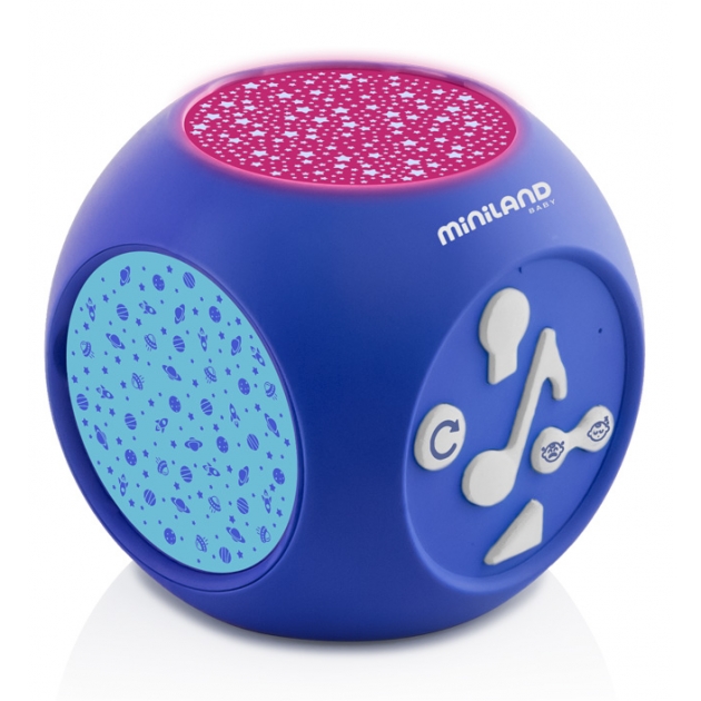 Музыкальный ночник проектор Miniland Dreamcube