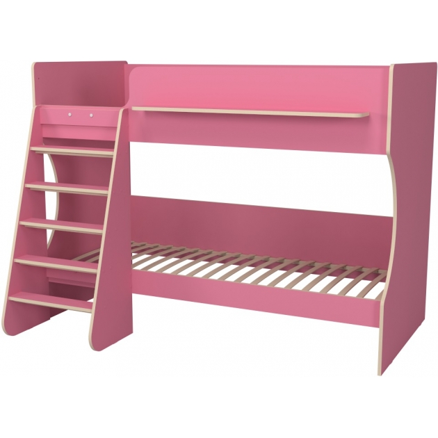 Двухъярусная кровать Р438 Капризун 3 розовый