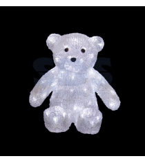 Акриловая фигура Медвежонок 30 см, 80 светодиодов, понижающий трансформатор в комплекте, Neon Night 513-268