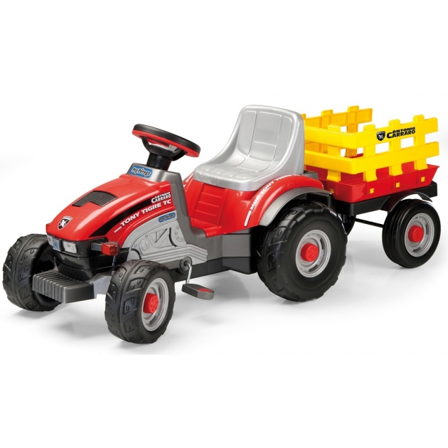 Детский педальный трактор Peg Perego Mini Tony Tiger 0529