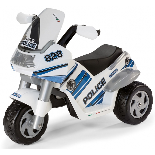 Электромобиль трицикл Peg Perego Raider Police ED0910