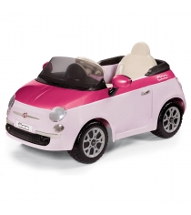 Электромобиль Peg Perego Fiat 500 pink (на р/у) ED1164