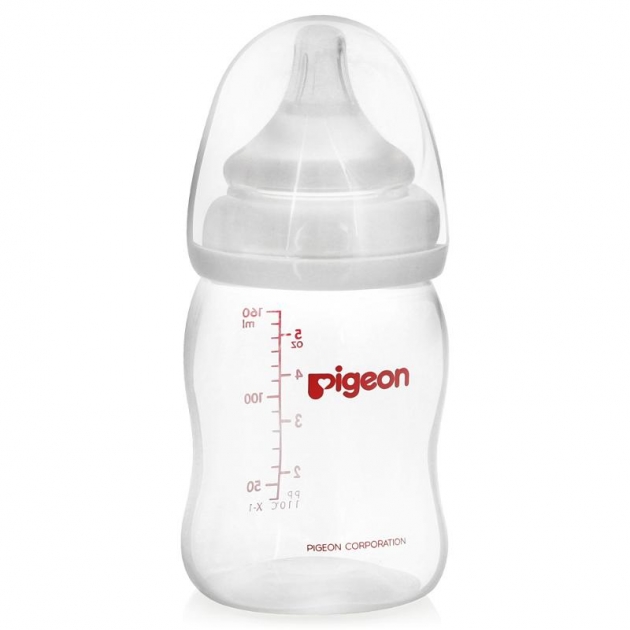Бутылочка для кормления Pigeon перистальтик плюс 160мл pp