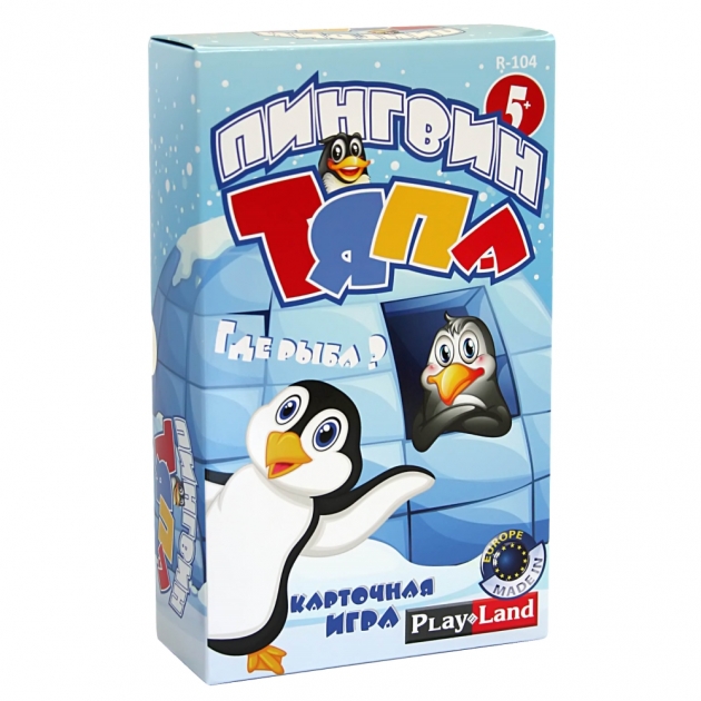 Настольная игра Play Land Пингвин Тяпа R-104