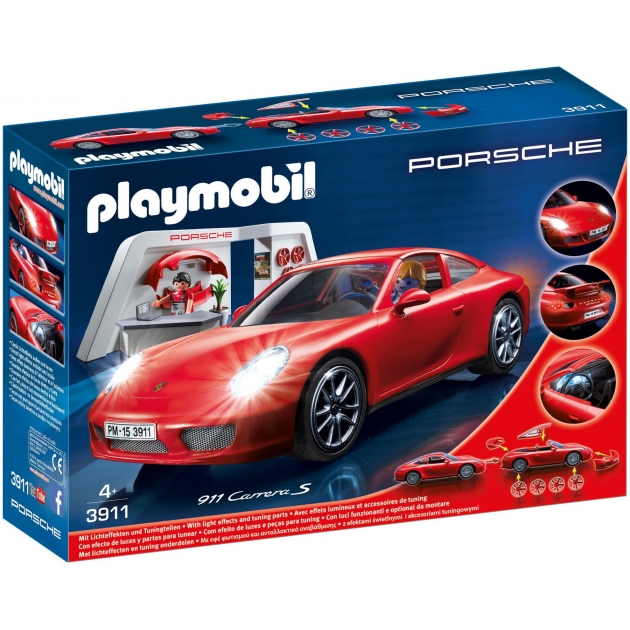 Игровой набор Playmobil Лицензионные автомобили Porsche 911 Carrera S 3911pm