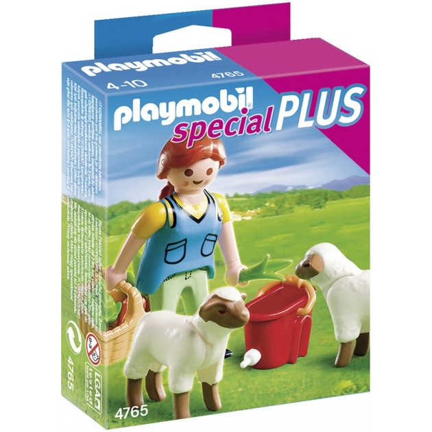 Фигурки Playmobil Девушка с овцами 4765pm