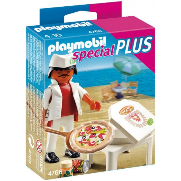 Фигурки Playmobil Работник пиццерии 4766pm