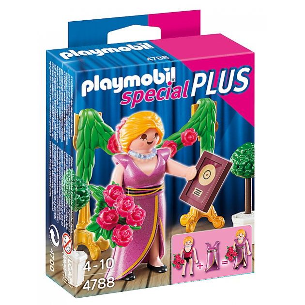 Экстра-набор Playmobil Знаменитость с наградой 4788pm