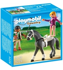 Playmobil серия конный клуб Наездница эквилибристка на лошади 5229pm...