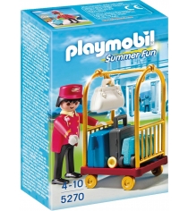 Отель Playmobil Носильщик с чемоданами 5270pm