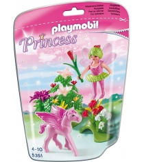 Playmobil Принцесса Сказочная Принцесса Весны с летающей лошадкой 5351pm