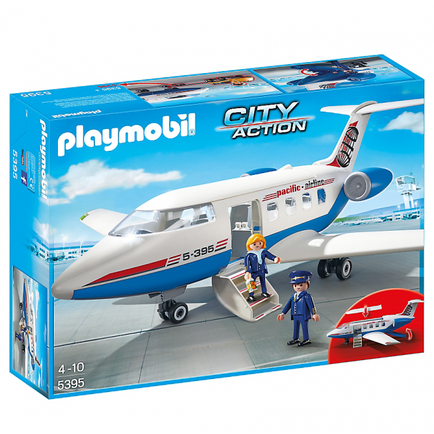 Игровой набор Playmobil Городской аэропорт Пассажирский самолет 5395pm