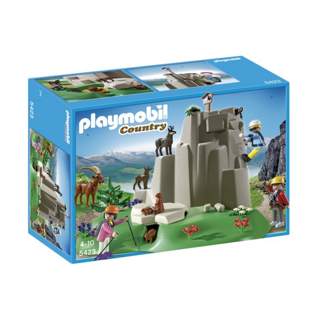 Playmobil серия каникулы Скалолазы и горные животные 5423pm