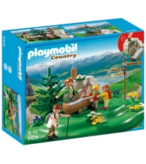 Playmobil В горах Семья альпинистов у горного ручья 5424pm...