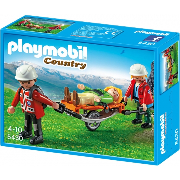 Playmobil В горах Спасатель с троссом 5430pm