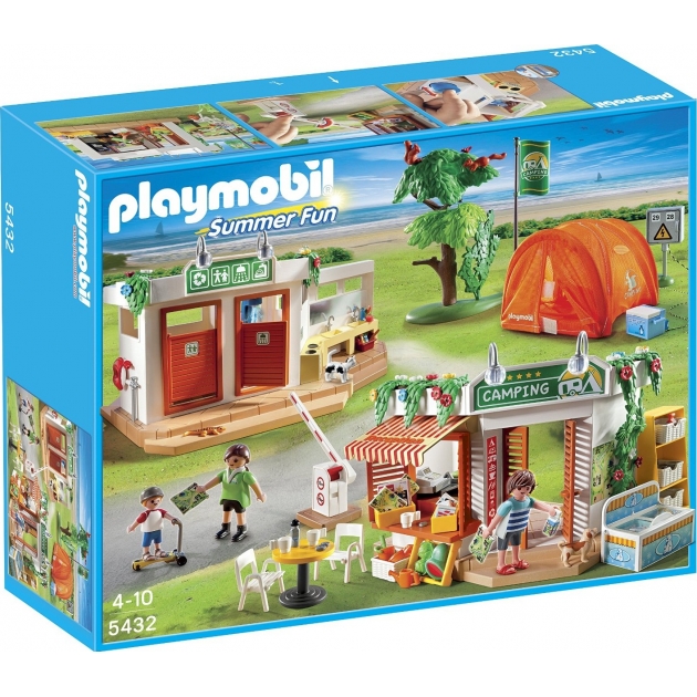 Playmobil серия каникулы Большой кемпинг 5432pm
