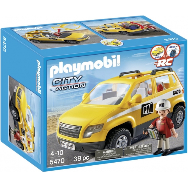 Playmobil серия стройплощадка Автомобиль начльника участка 5470pm