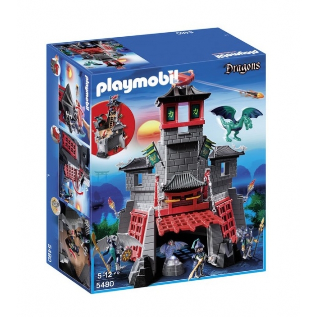 Playmobil серия азиатский дракон Секретный форт Дракона 5480pm