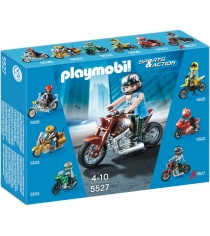 Коллекция мотоциклов Playmobil Коричневый мотоцикл 5527pm