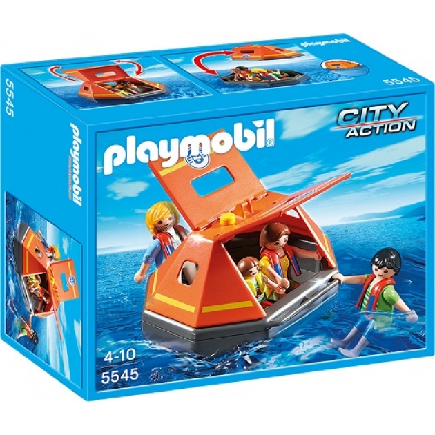 Playmobil Береговая охрана Спасательный плот 5545pm