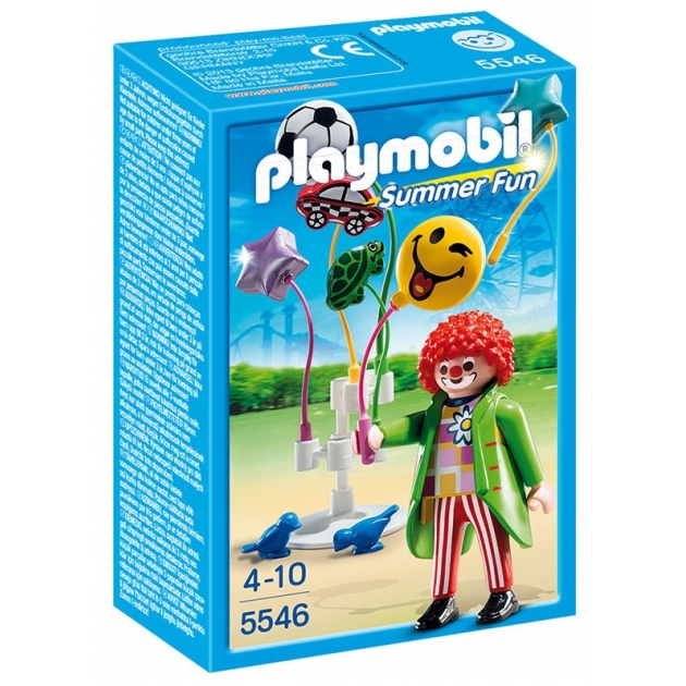 Playmobil Парк Развлечений Продавец шаров Smileyworld 5546pm