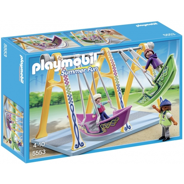 Playmobil Парк Развлечений Аттракцион Лодка 5553pm