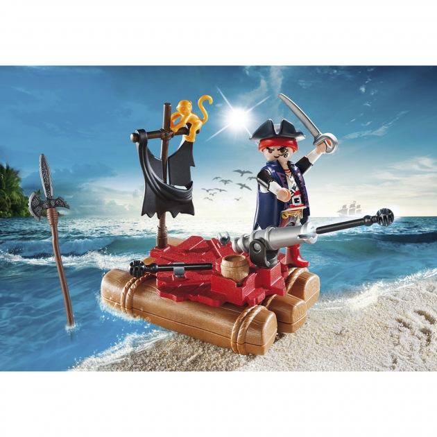 Игровой набор Playmobil Возьми с собой Пиратский плот 5655pm