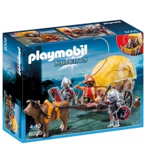 Playmobil Рыцари Сокола с камуфляжной повозкой 6005pm