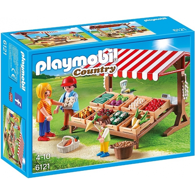 Игровой набор Playmobil Ферма Фермерский рынок 6121pm