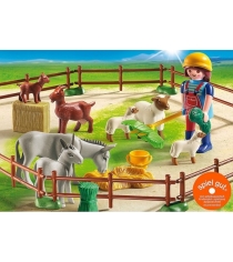 Playmobil набор Фермер с домашними животными 6133pm...