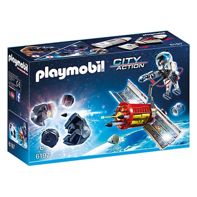 Playmobil Космическая миссия Спутниковый метеороидный лазер 6197pm