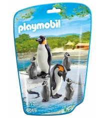 Игровой набор Playmobil Зоопарк Семья пингвинов 6649pm...