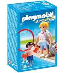 Аквапарк Playmobil Супервайзер в бассейне 6677pm