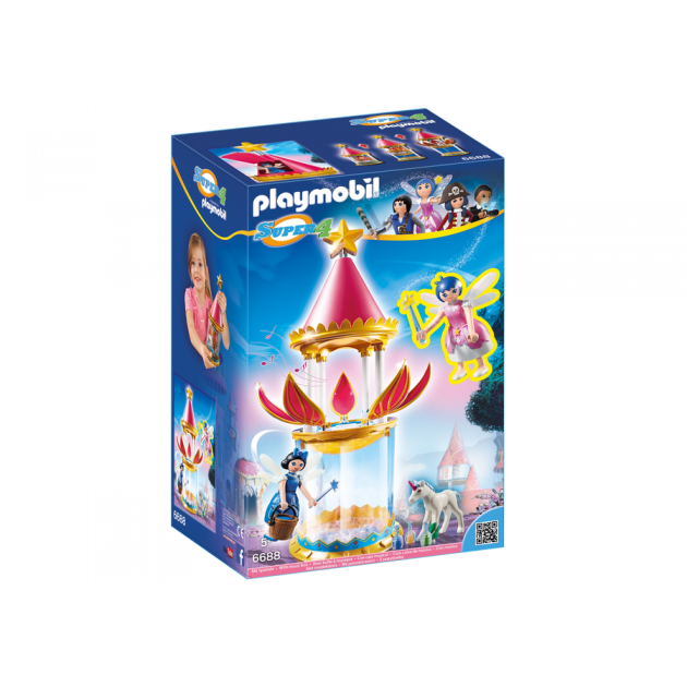 Супер4 Playmobil музыкальная цветочная башня с Твинкл 6688pm