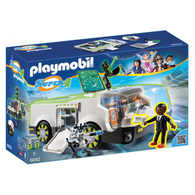 Супер4 Playmobil Техно хамелеон с джином 6692pm