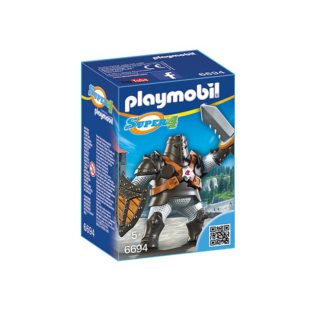 Супер4 Playmobil черный Колосс 6694pm