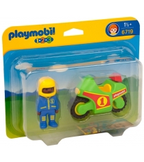 Playmobil 1 2 3 Мотоцикл 6719pm