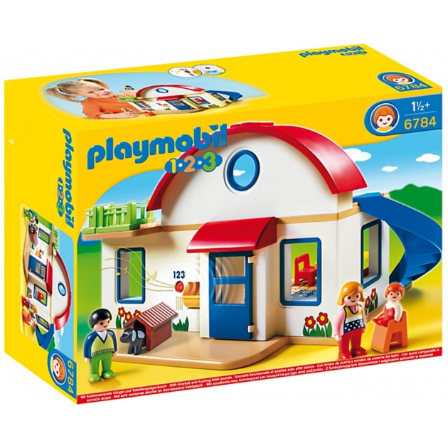 Playmobil 1 2 3 Пригородный дом 6784pm