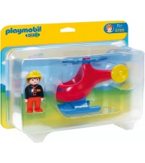 Игровой набор Playmobil Вертолет для пожаротушения 6789pm...