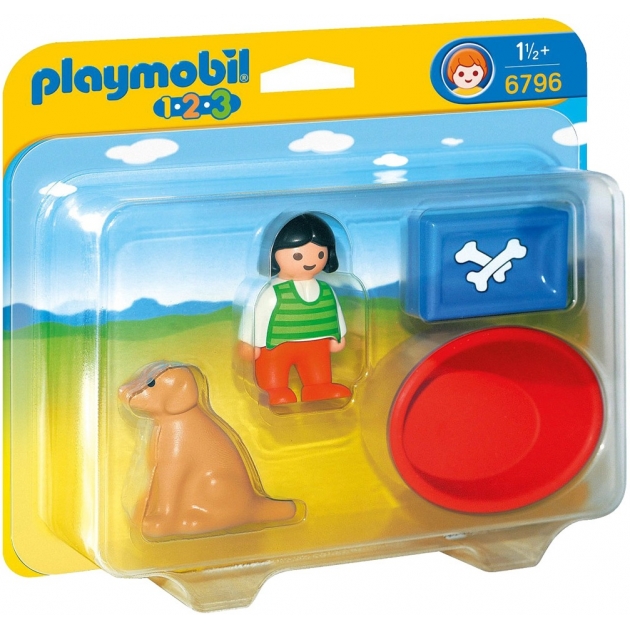 Игровой набор Playmobil Девочка с собакой 6796pm