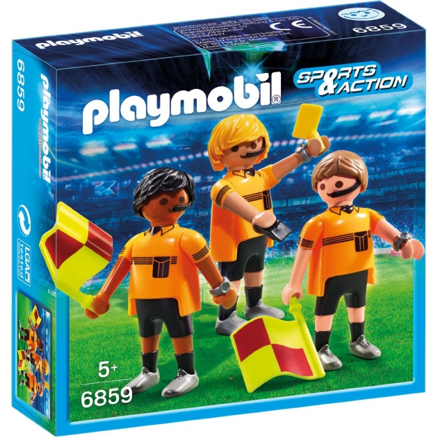 Футбол Playmobil Судейская Бригада 6859pm