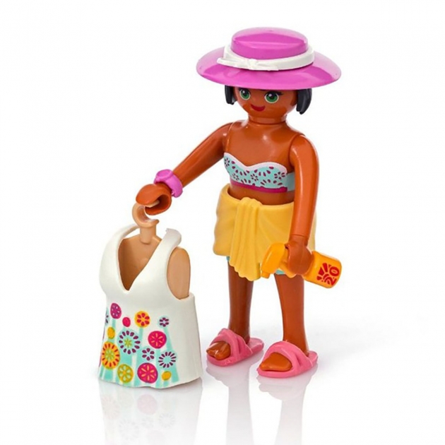 Игровой набор Playmobil Модный Бутик Девушка в пляжном наряде 6886pm