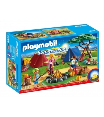 Летний лагерь Playmobil Турбаза со светодиодным костром 6888pm...