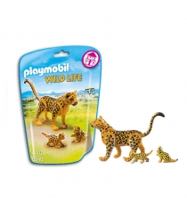 Игровой набор Playmobil Африка Леопард с детенышами 6940pm...