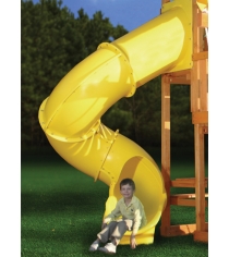 Горка пластиковая Super Tube Slide Yellow