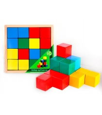 Развивающие кубики Престиж игрушка Цветные АЦ2200