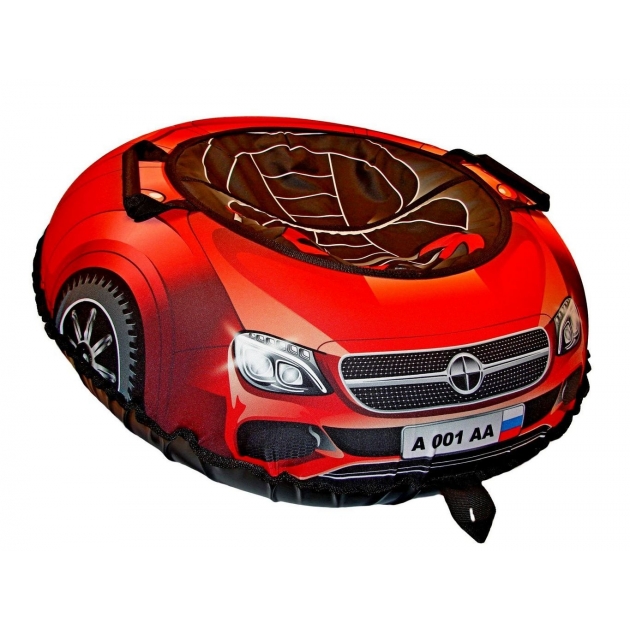 Санки надувные RT Тюбинг Эксклюзив Super car Mercedes красный 100 см