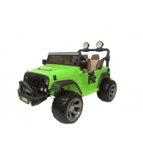 Электромобиль jeep A004A зеленый